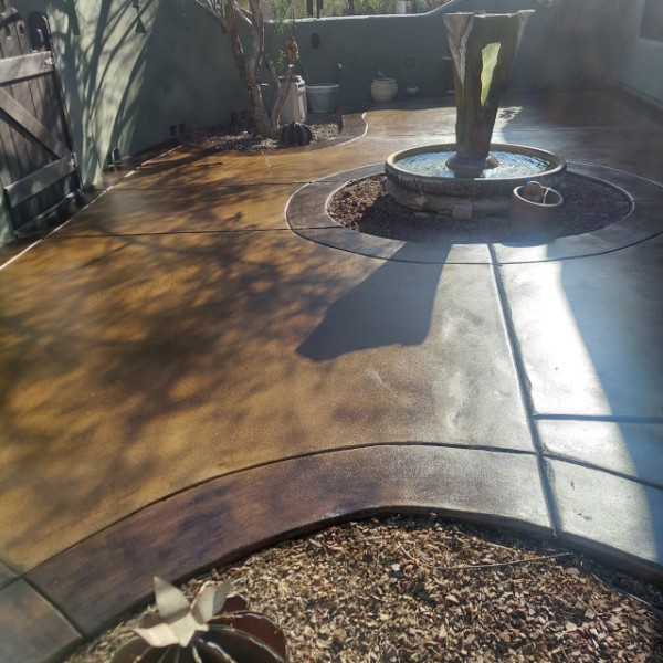 Concrete staining Arizona